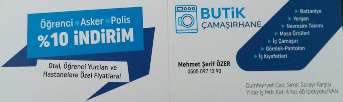 Butik Çamaşırhane (Butik Laundry)